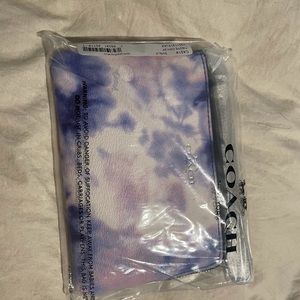 NWT Tye Dye COACH Wristlet